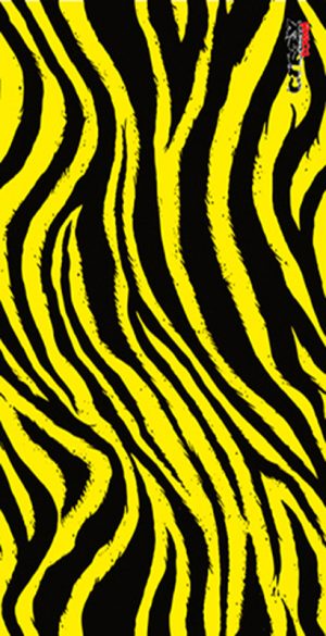 1011 Toalla tiger yellow