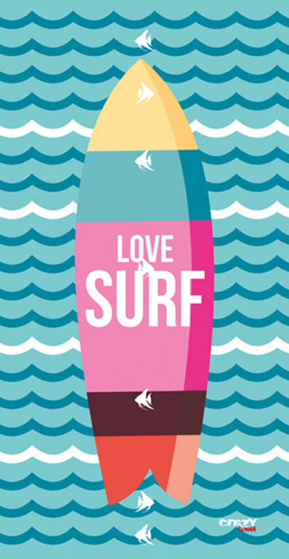 1271 Love Surf Blue