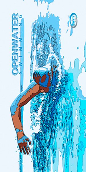 1359 Openwatwer Blue Swimming