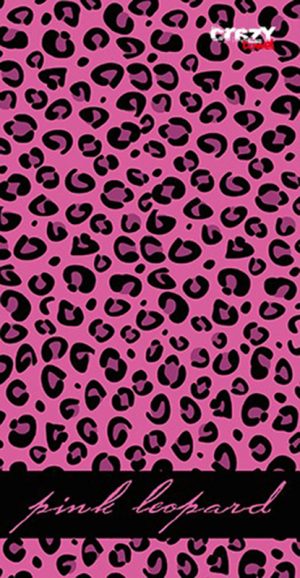 983 Toalla pink leopard