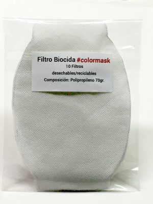 Pack Filtro Biocida 10unidades