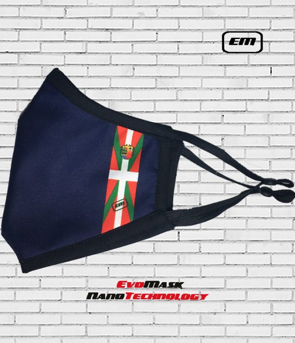 Mascarilla Evomask Bandera Euskadi